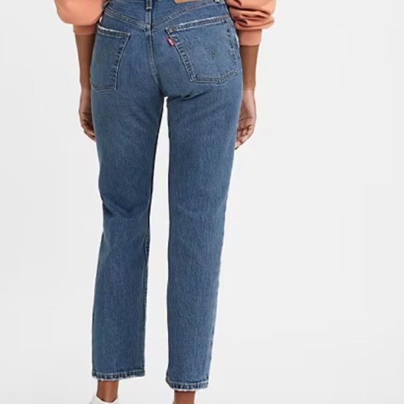 Levi's ORIGINAL CROPPED WOMEN'S JEANS - Picture 3 of 9